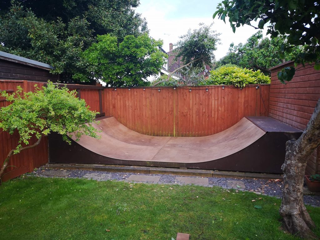 outdoor ramp, resurfaced